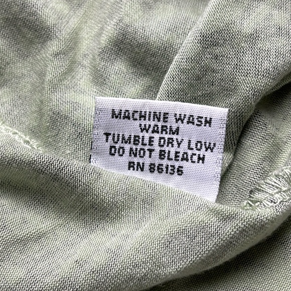 Bryn Walker Green & Black Relaxed Fit Tunic Top, Sz S, USA Made! New With Tags - Picture 9 of 11